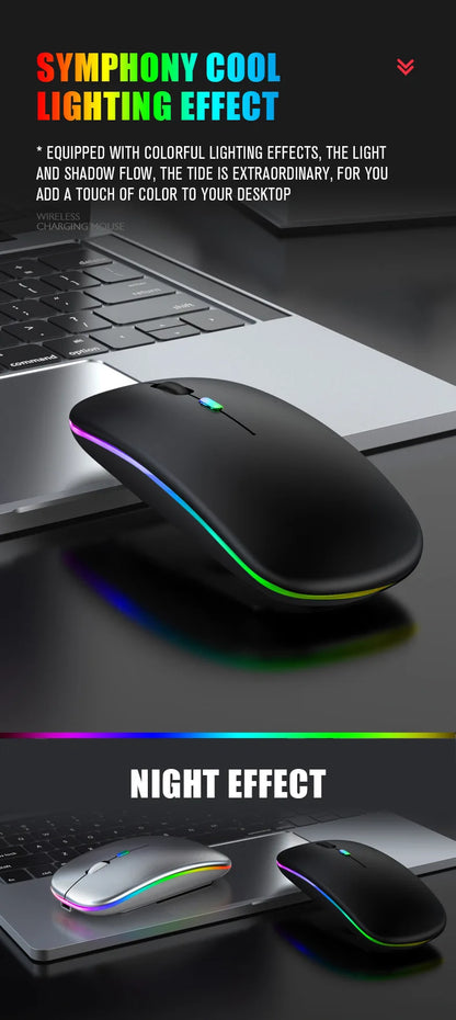 Rechargeable RGB Wireless Mouse