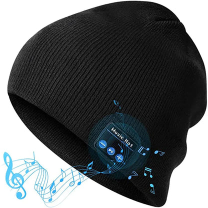 Bluetooth Beanie Hat Headphones