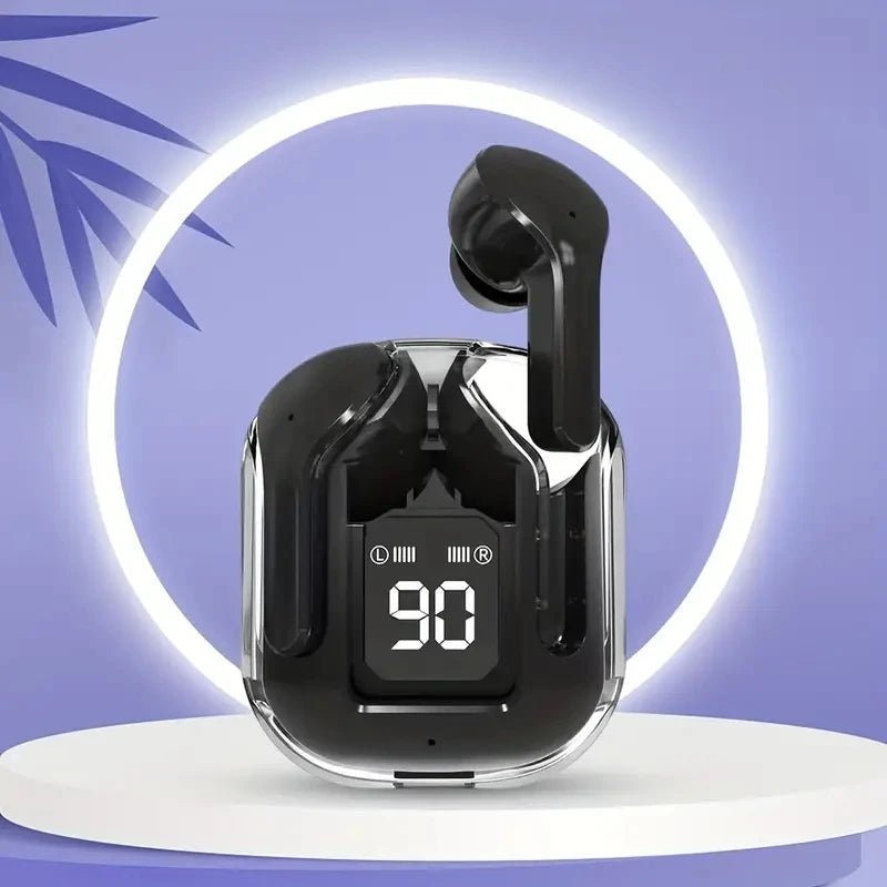 Wireless Bluetooth Earphones Clear Case