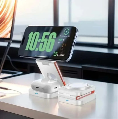 3-in-1 Magnetic Wireless Charging Station