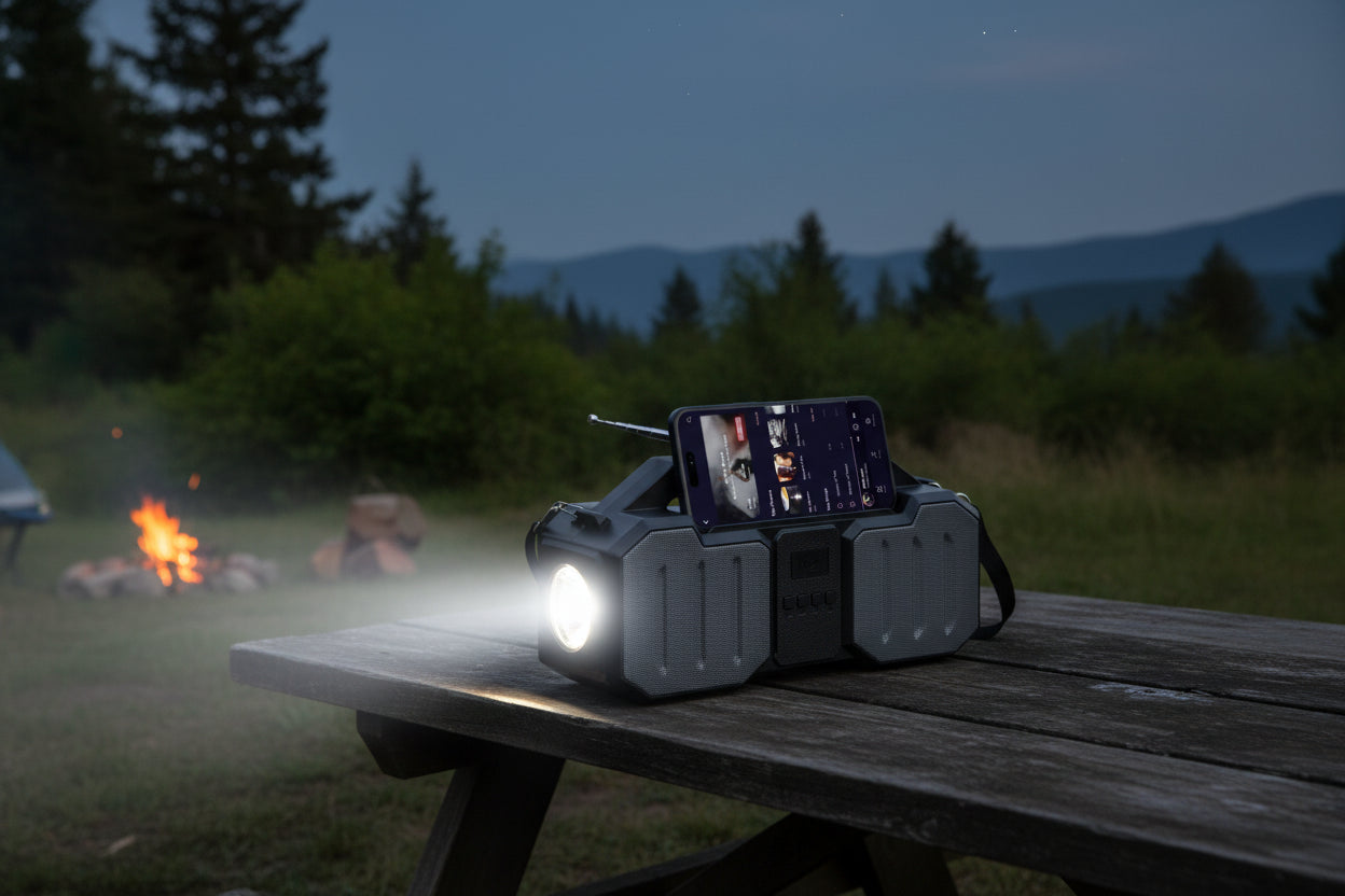 Solar Bluetooth Speaker Radio