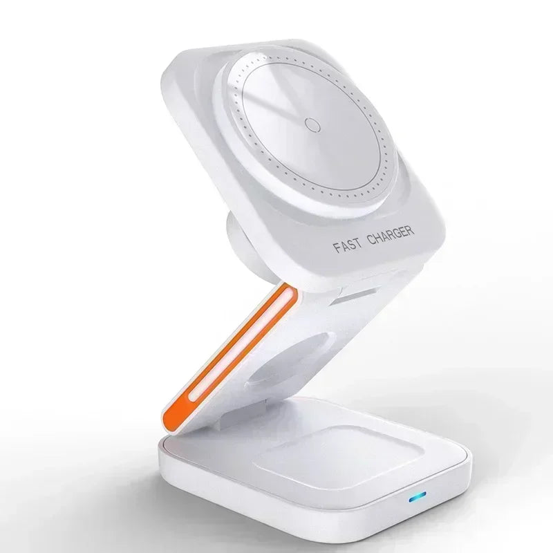3-in-1 Magnetic Wireless Charging Station
