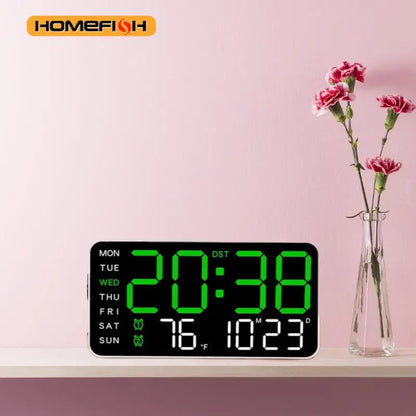 Smart LED Digital Wall Clock