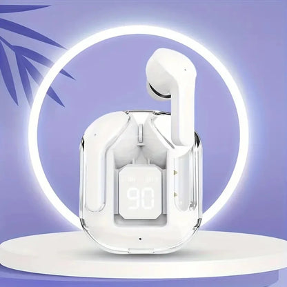 Wireless Bluetooth Earphones Clear Case