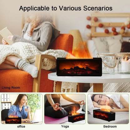 LED Flame Aroma Diffuser