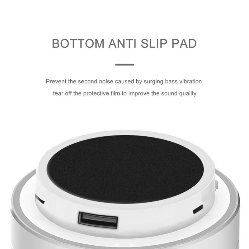 LED Metal Bluetooth Speaker