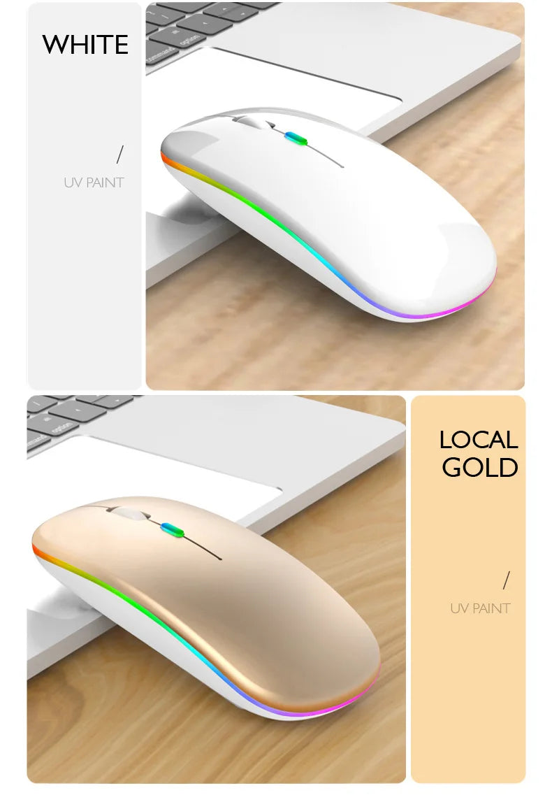 Rechargeable RGB Wireless Mouse
