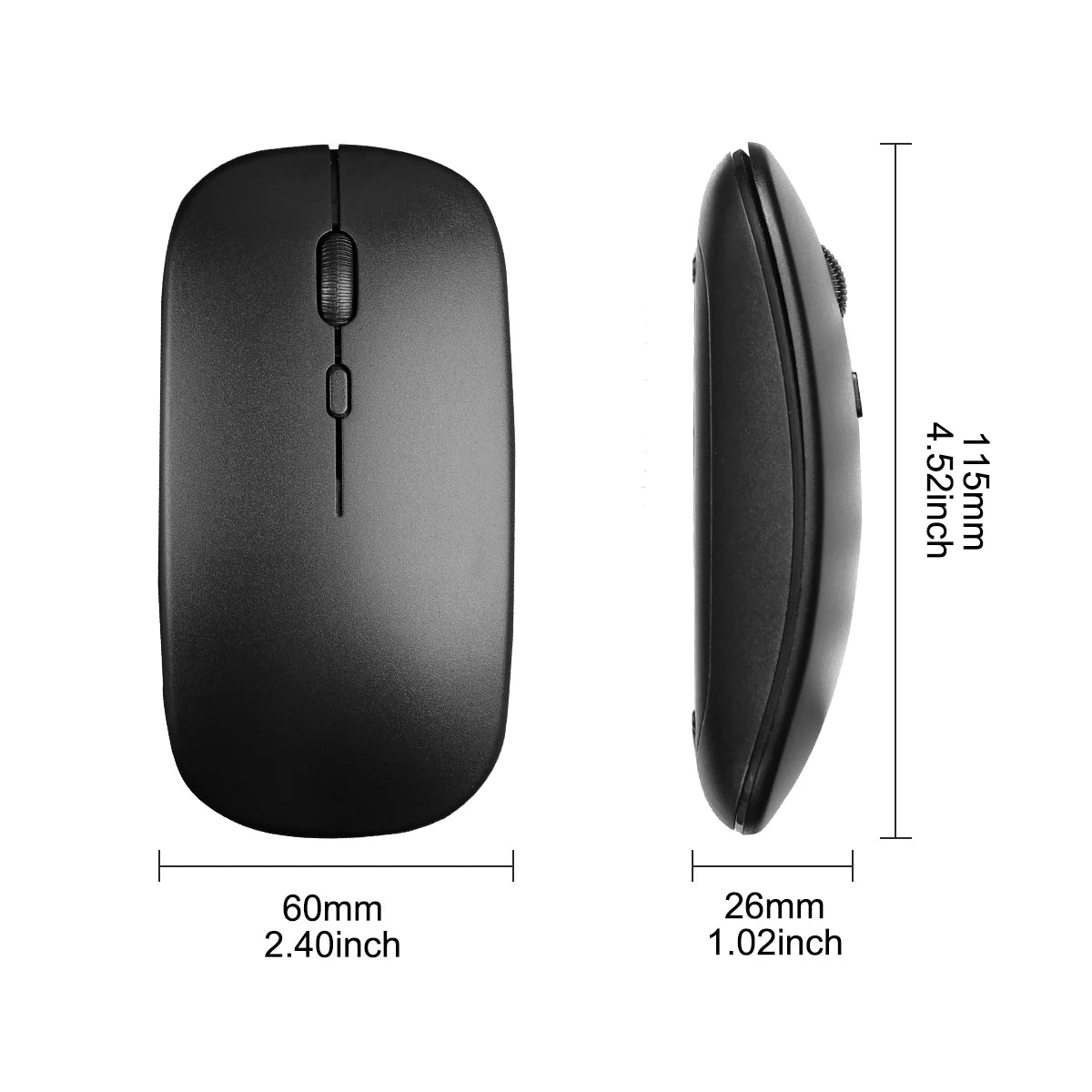 Portable Wireless Bluetooth Mouse