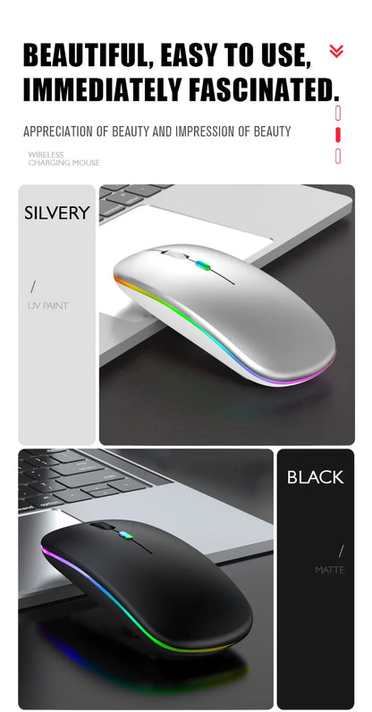 Rechargeable RGB Wireless Mouse