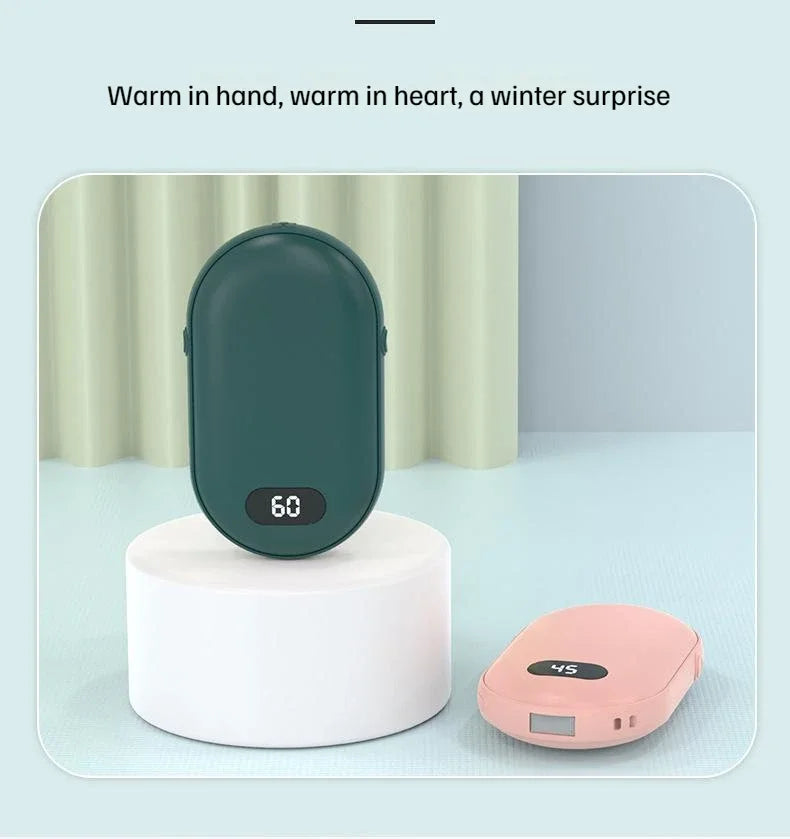 Rechargeable Hand Warmer Power Bank