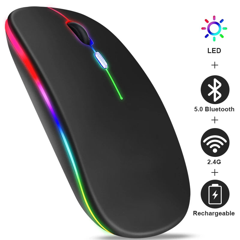 Rechargeable RGB Wireless Mouse