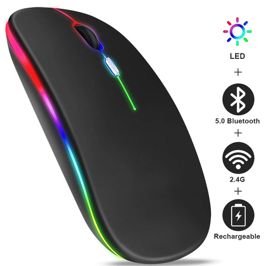Rechargeable RGB Wireless Mouse