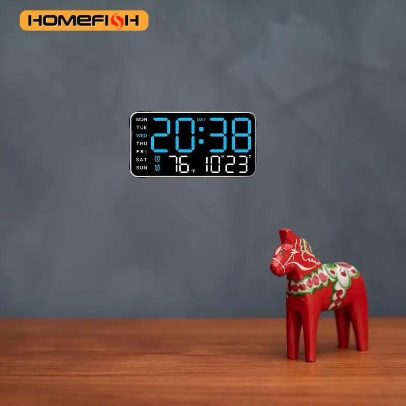 Smart LED Digital Wall Clock