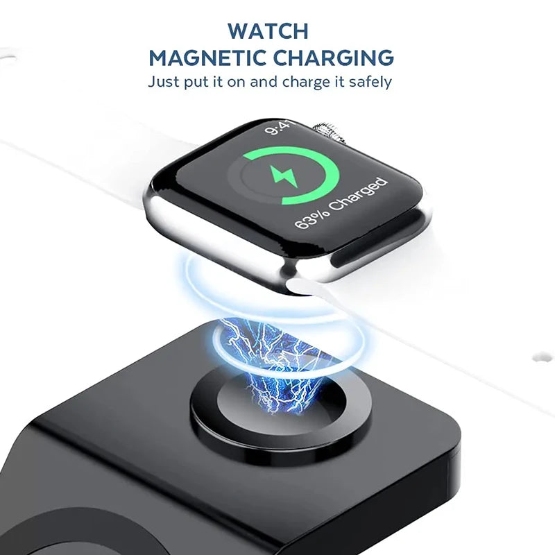 3-in-1 Magnetic Wireless Charger