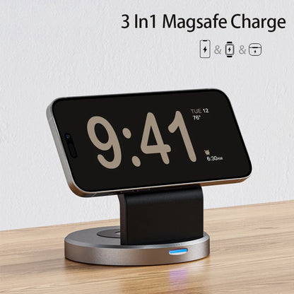 3-in-1 Magnetic Wireless Charger