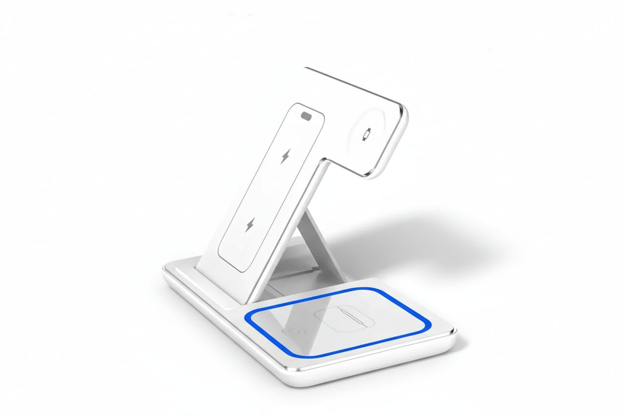 Foldable Wireless Charging Station