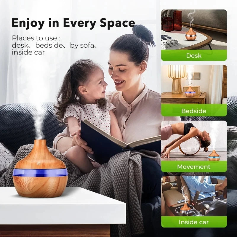 Ultrasonic Aroma Humidifier