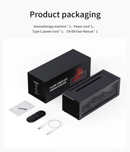 LED Flame Aroma Diffuser