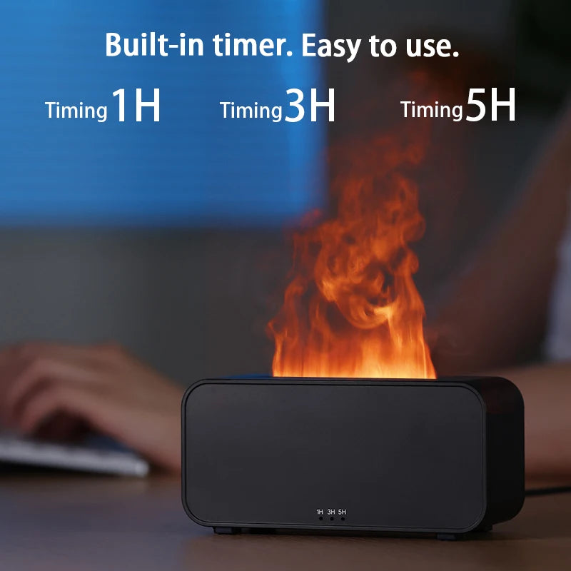 Flame Aroma Oil Diffuser