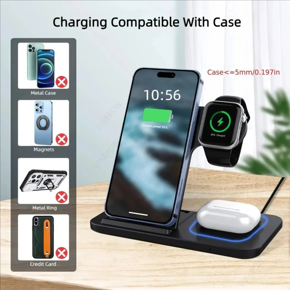Foldable Wireless Charging Station