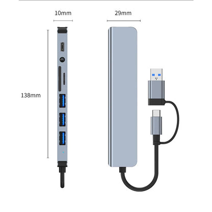 8-in-1 USB-C Hub Adapter