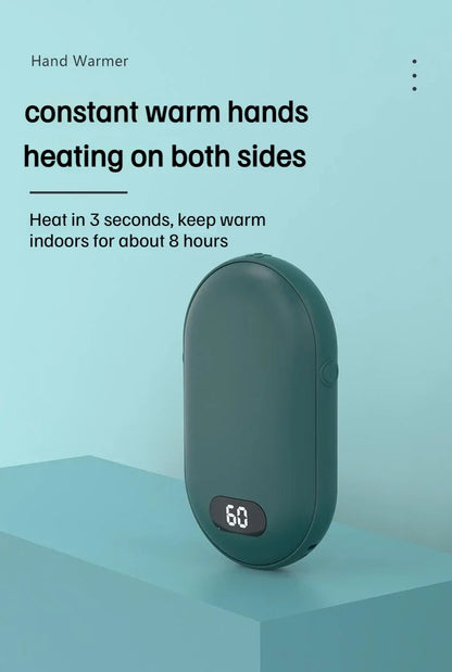 Rechargeable Hand Warmer Power Bank