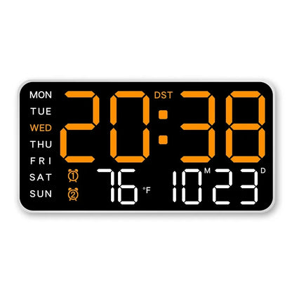 Smart LED Digital Wall Clock