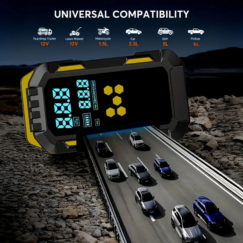 2-in-1 Jump Starter Air Pump