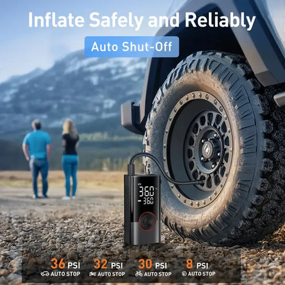 150PSI Portable Tire Inflator