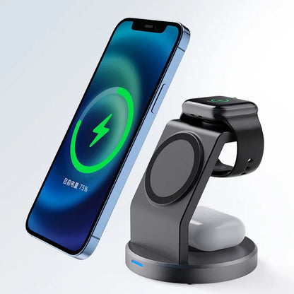3-in-1 Magnetic Wireless Charger
