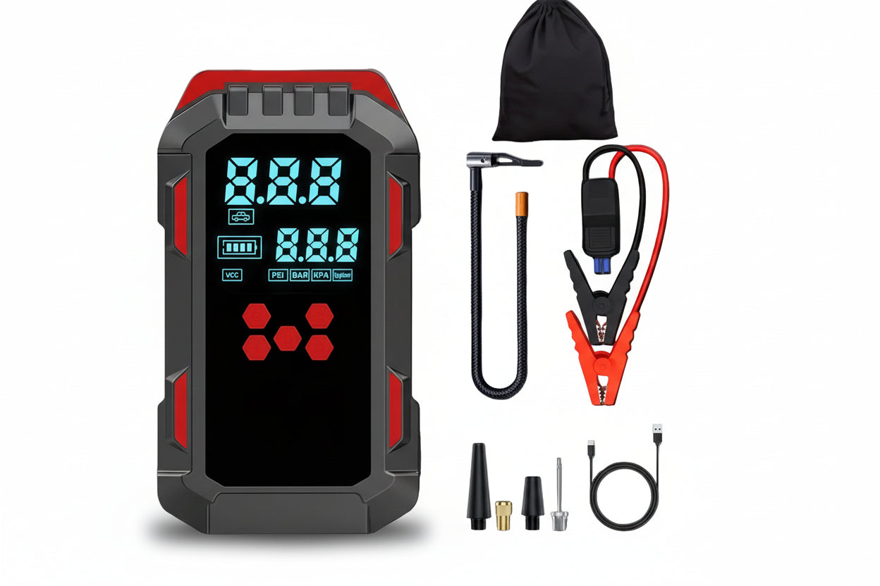 2-in-1 Jump Starter Air Pump
