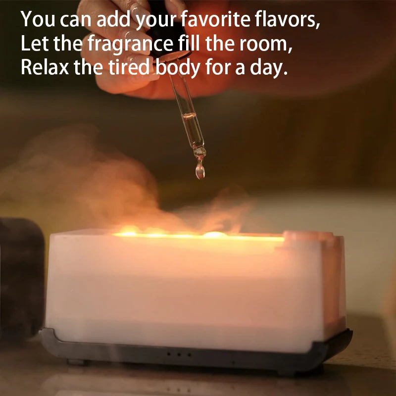 Flame Aroma Oil Diffuser