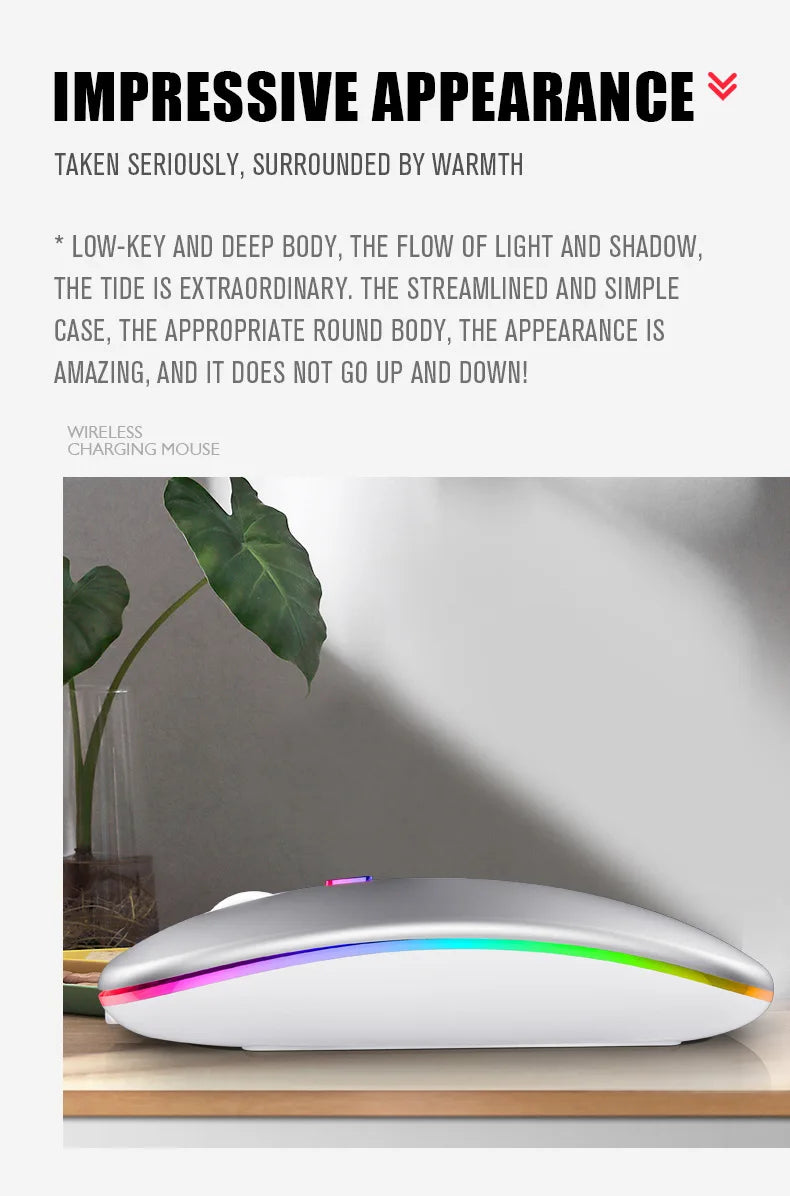 Rechargeable RGB Wireless Mouse