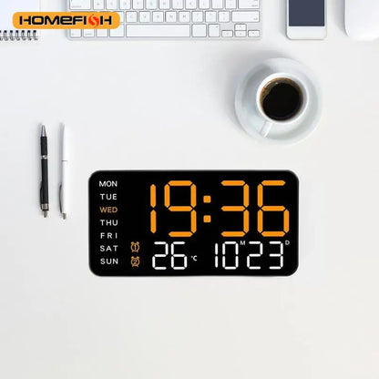 Smart LED Digital Wall Clock