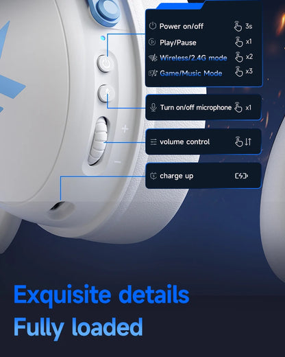 Tri-Mode Gaming Headset