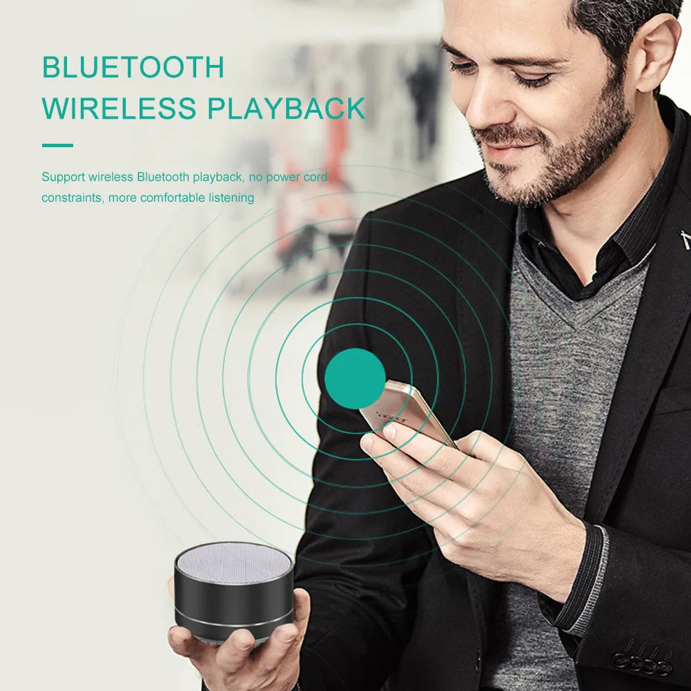 LED Metal Bluetooth Speaker