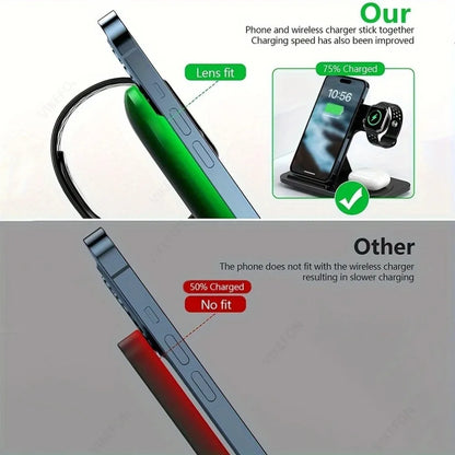 Foldable Wireless Charging Station