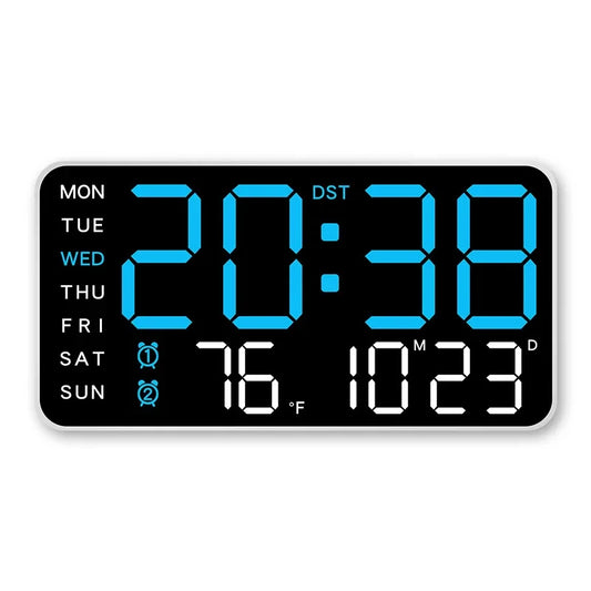 Smart LED Digital Wall Clock